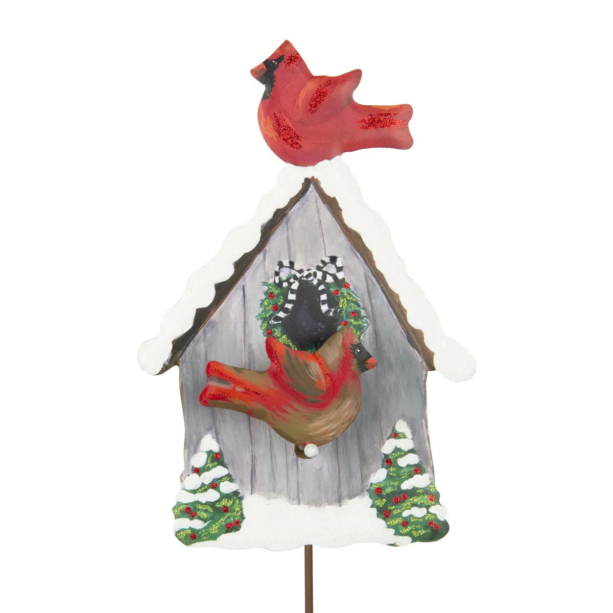 Cardinal Couple Birdhouse