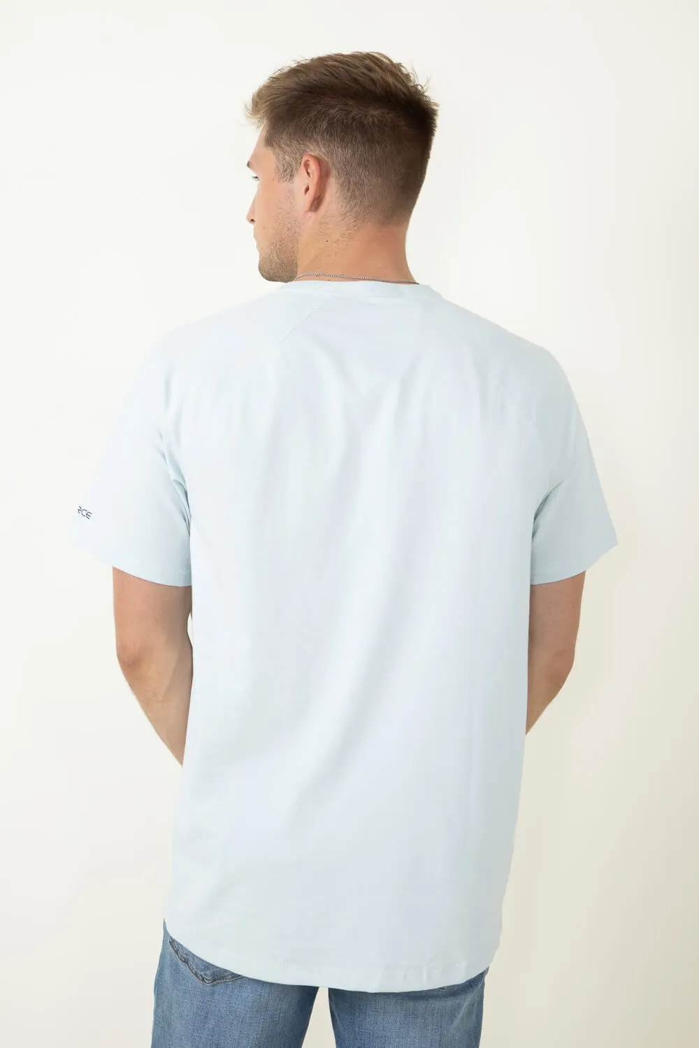 Carhartt Force Graphic T-Shirt for Men in Light Blue | 106653-E73-DEWDROP