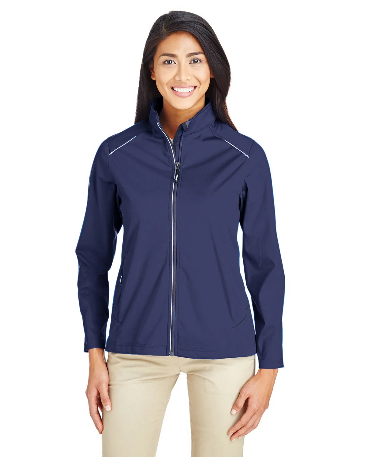 CE708W Ash City - Core 365 Ladies' Techno Lite Three-Layer Knit Tech-Shell