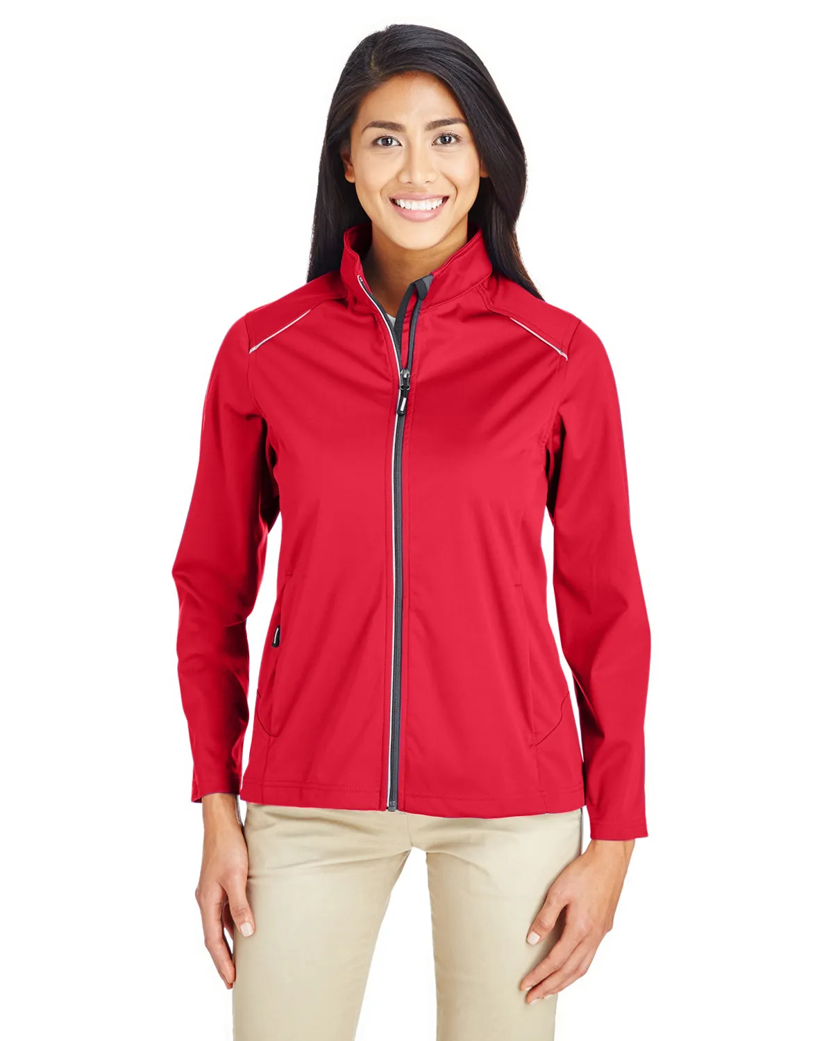 CE708W Ash City - Core 365 Ladies' Techno Lite Three-Layer Knit Tech-Shell
