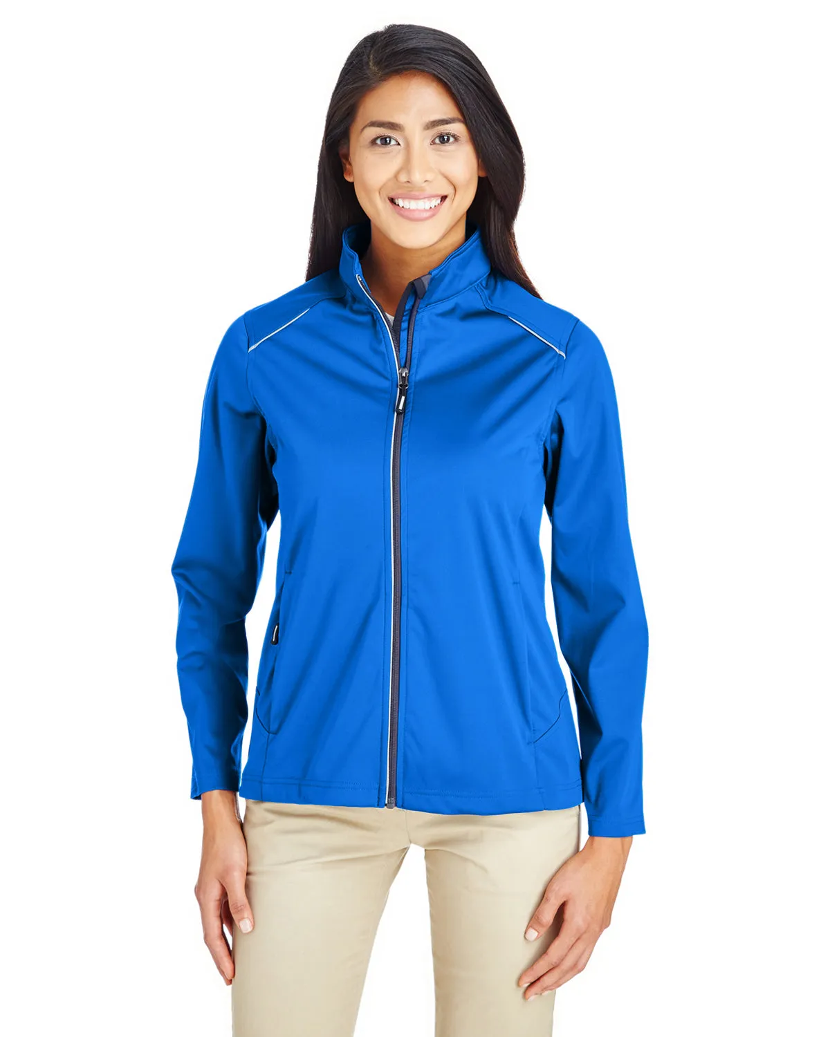 CE708W Ash City - Core 365 Ladies' Techno Lite Three-Layer Knit Tech-Shell