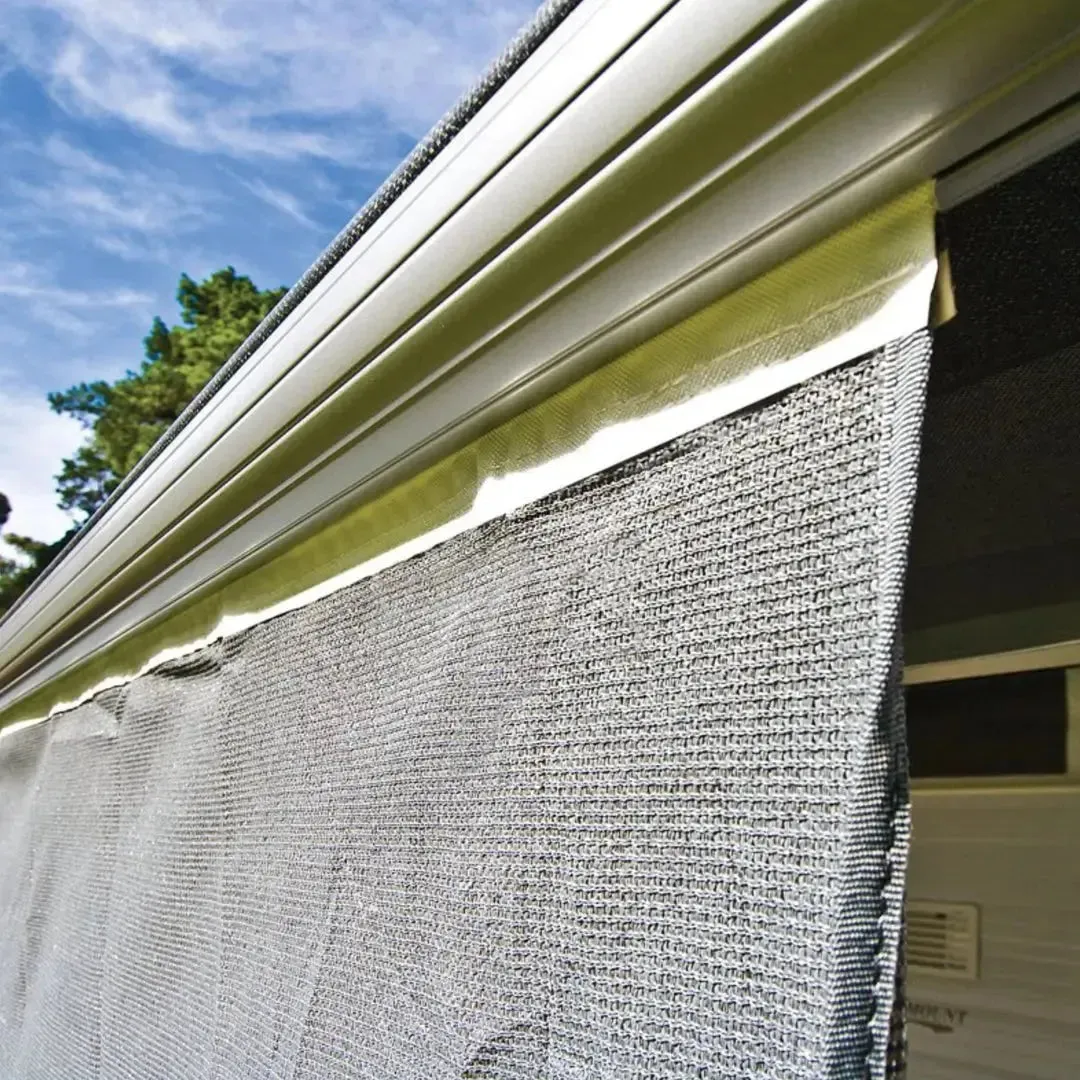 Cgear Grey Awning Privacy Screens 1.8M or 6Ft High Suits Fiamma Thule