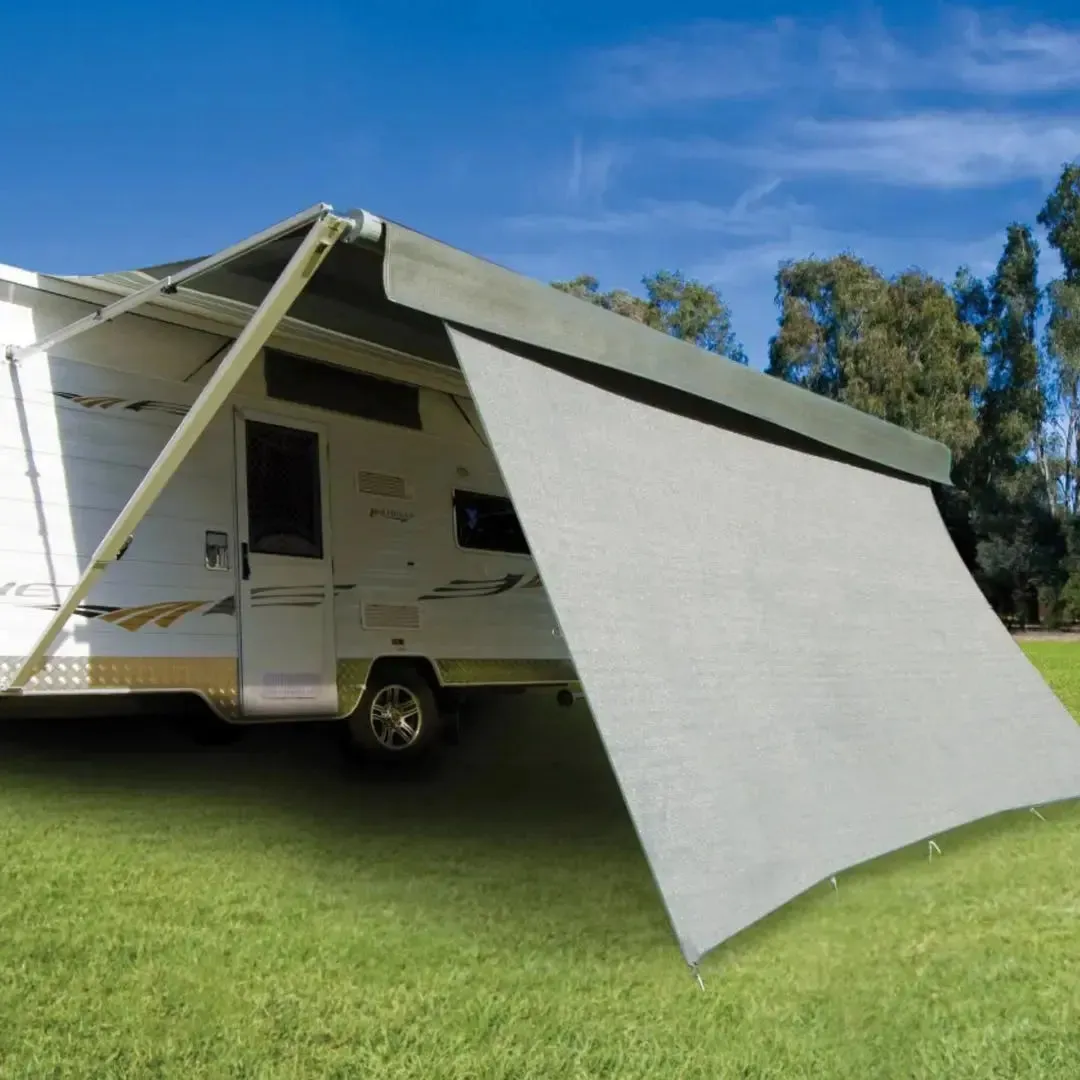 Cgear Grey Awning Privacy Screens 1.8M or 6Ft High Suits Fiamma Thule