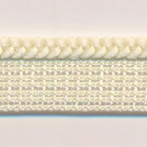 Chain Knit Piping #02 Cream