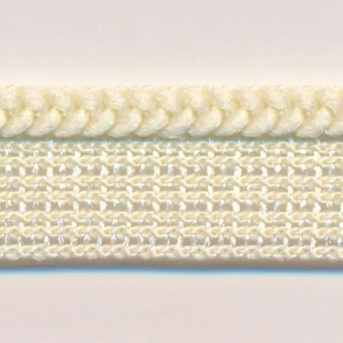 Chain Knit Piping #02 Cream