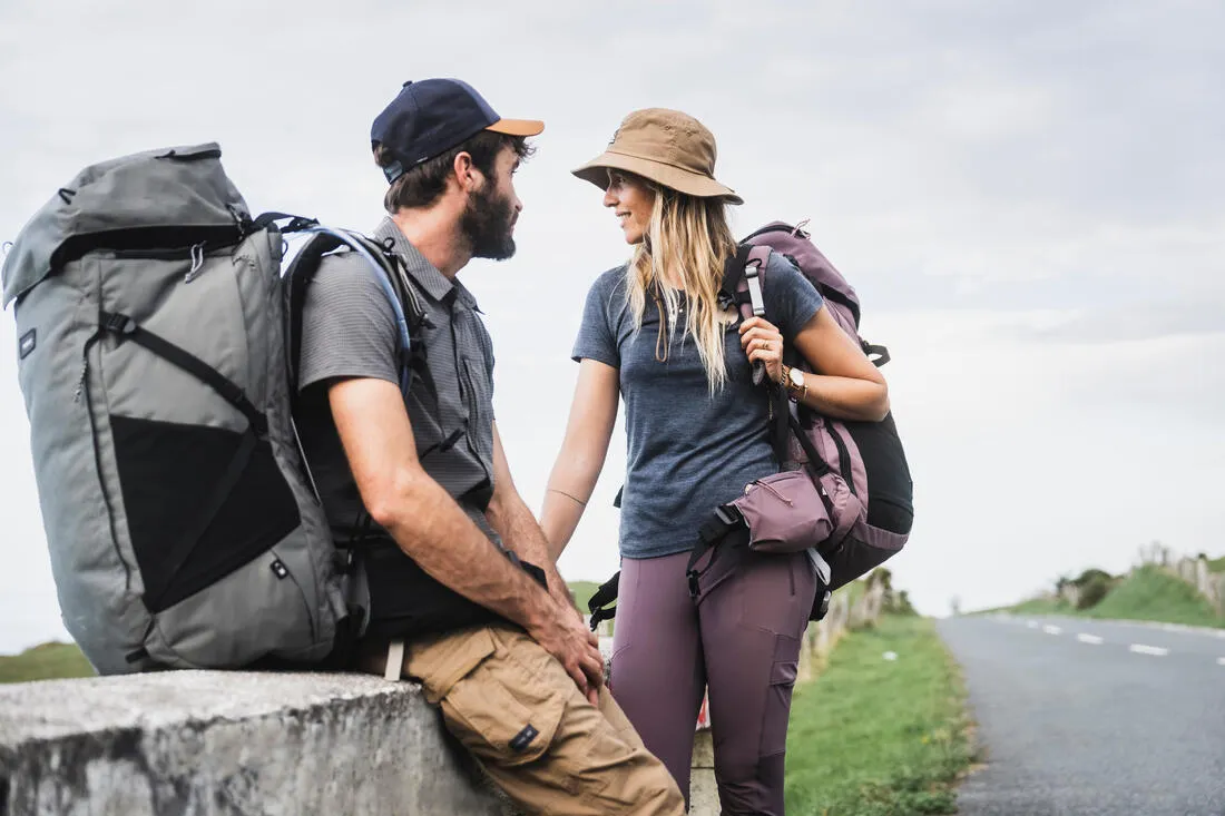 Chapeau de trekking anti-UV Homme - TRAVEL 100