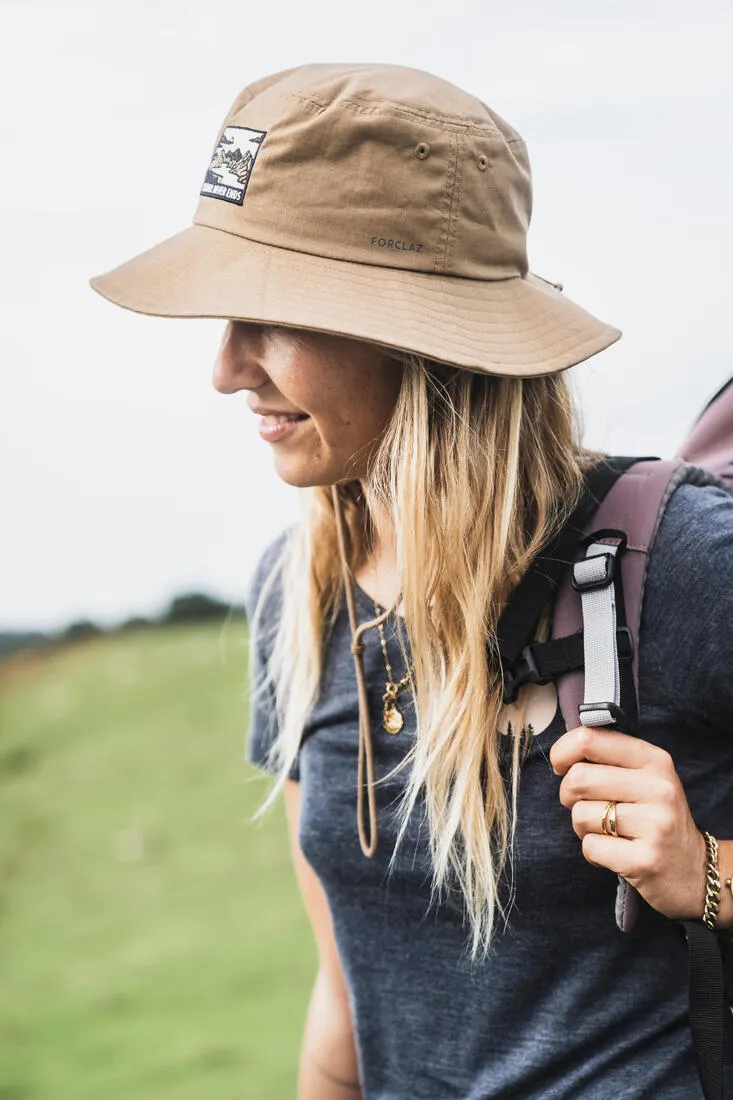 Chapeau de trekking anti-UV Homme - TRAVEL 100