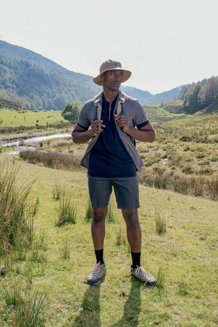 Chapeau de trekking anti-UV Homme - TRAVEL 100
