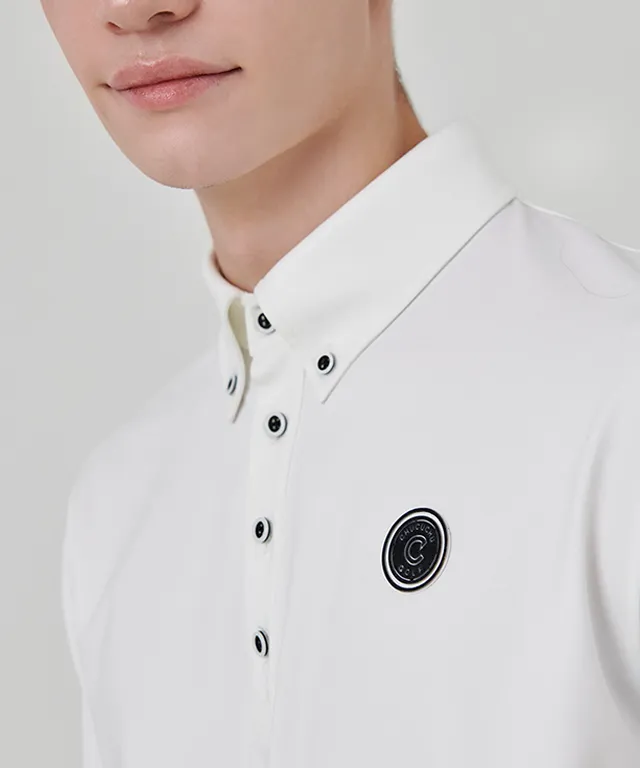 CHUCUCHU Men's Circle Polo T-shirt