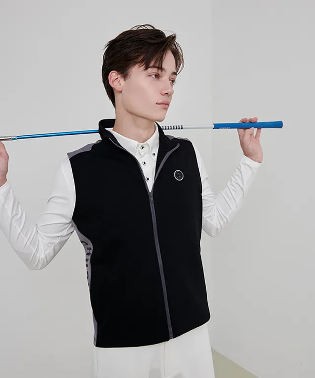 CHUCUCHU Men's Circle Polo T-shirt