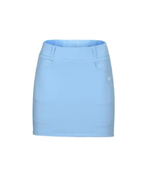 CHUCUCHU Women's Spring Jersey H-Line Skirt - Sky Blue