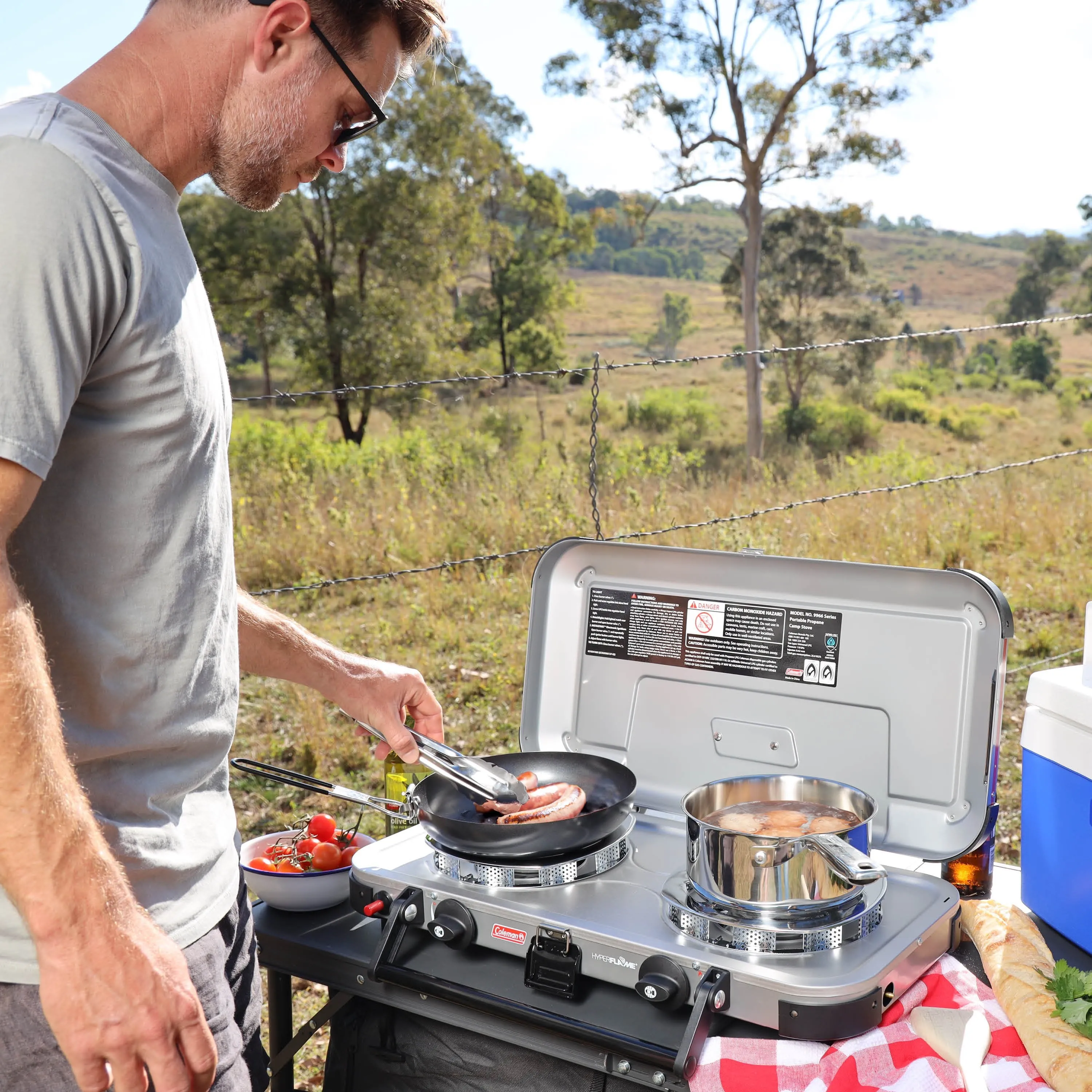 Coleman Stove HyperFlame FyreKnight 2 Burner