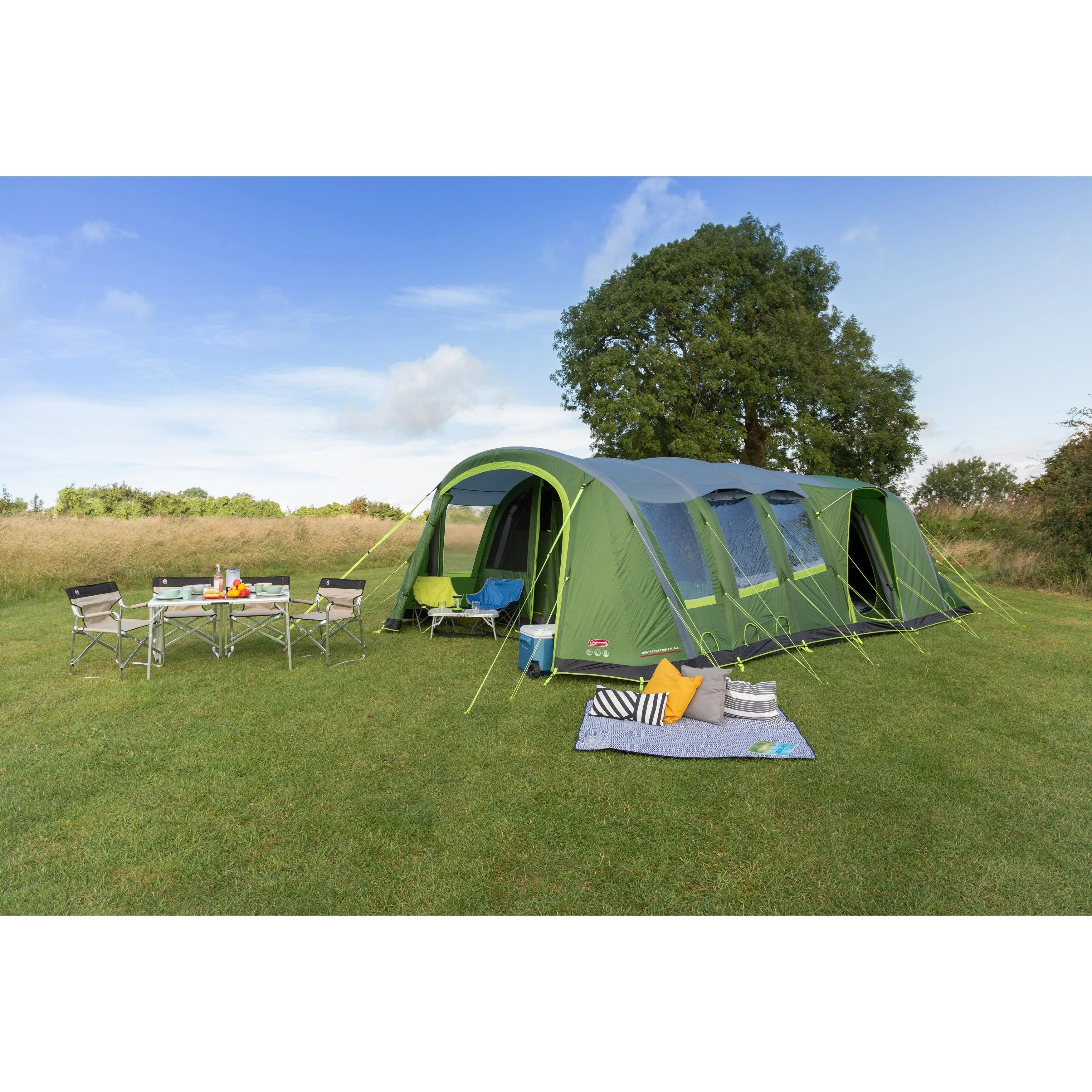 Coleman Weathermaster Air XL 8 Person Tent & Groundsheet