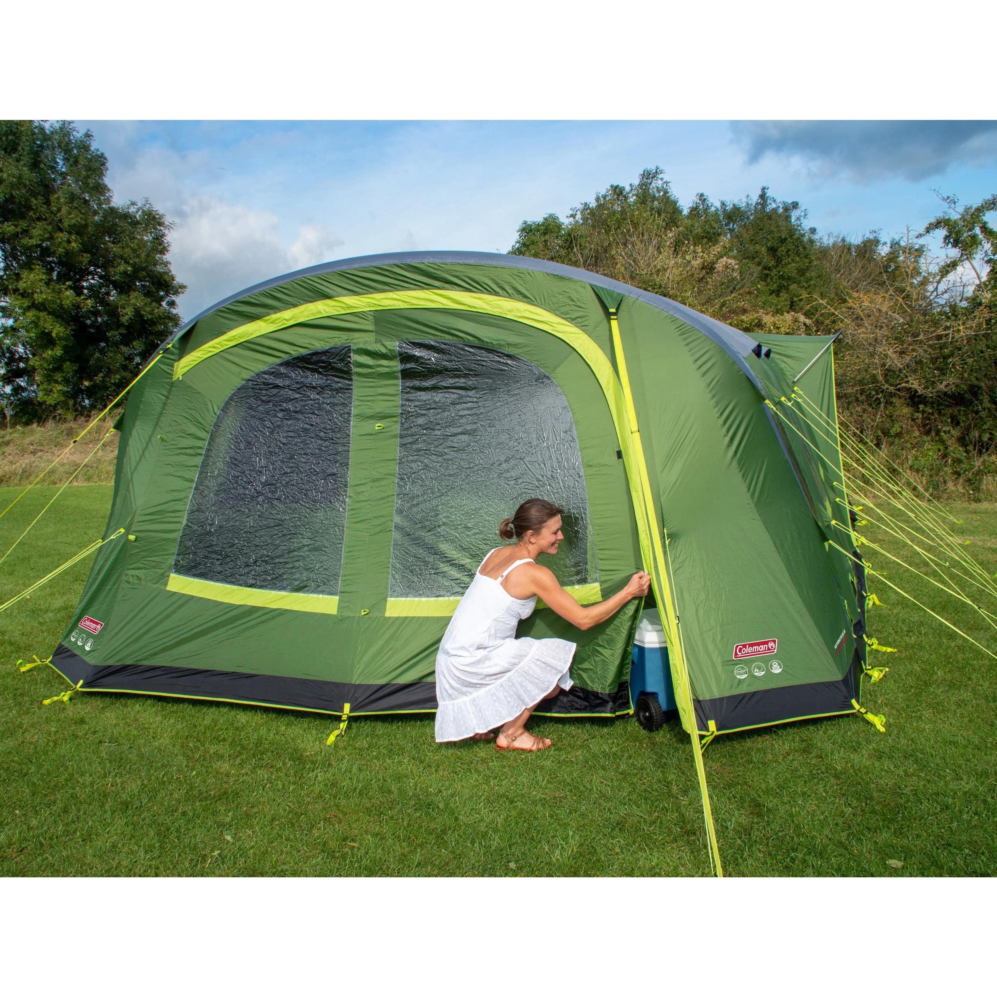 Coleman Weathermaster Air XL 8 Person Tent & Groundsheet