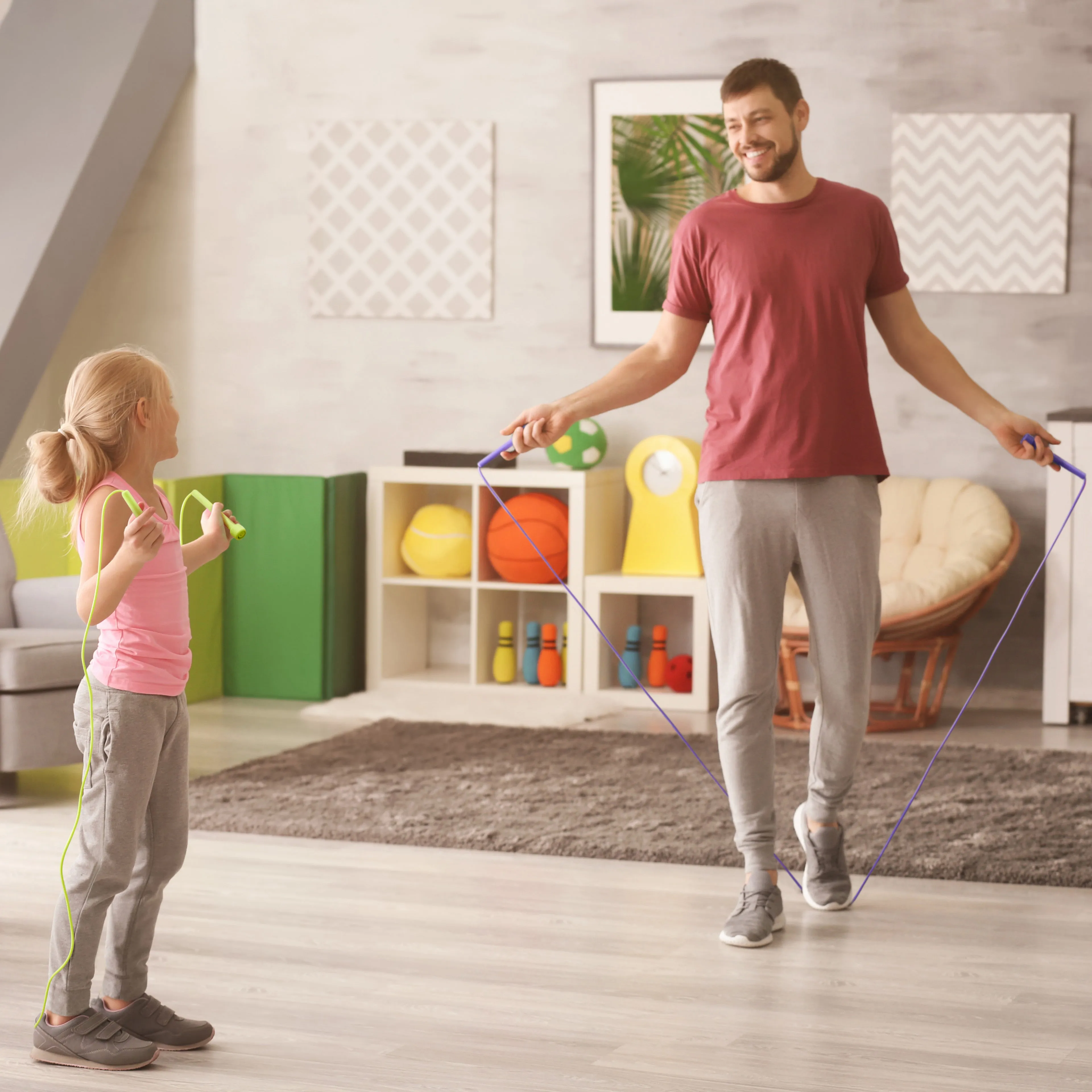 Colourful Skipping Ropes