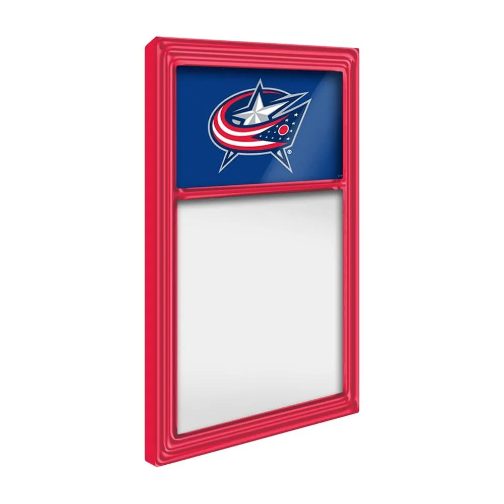 Columbus Blue Jackets: Dry Erase Note Board