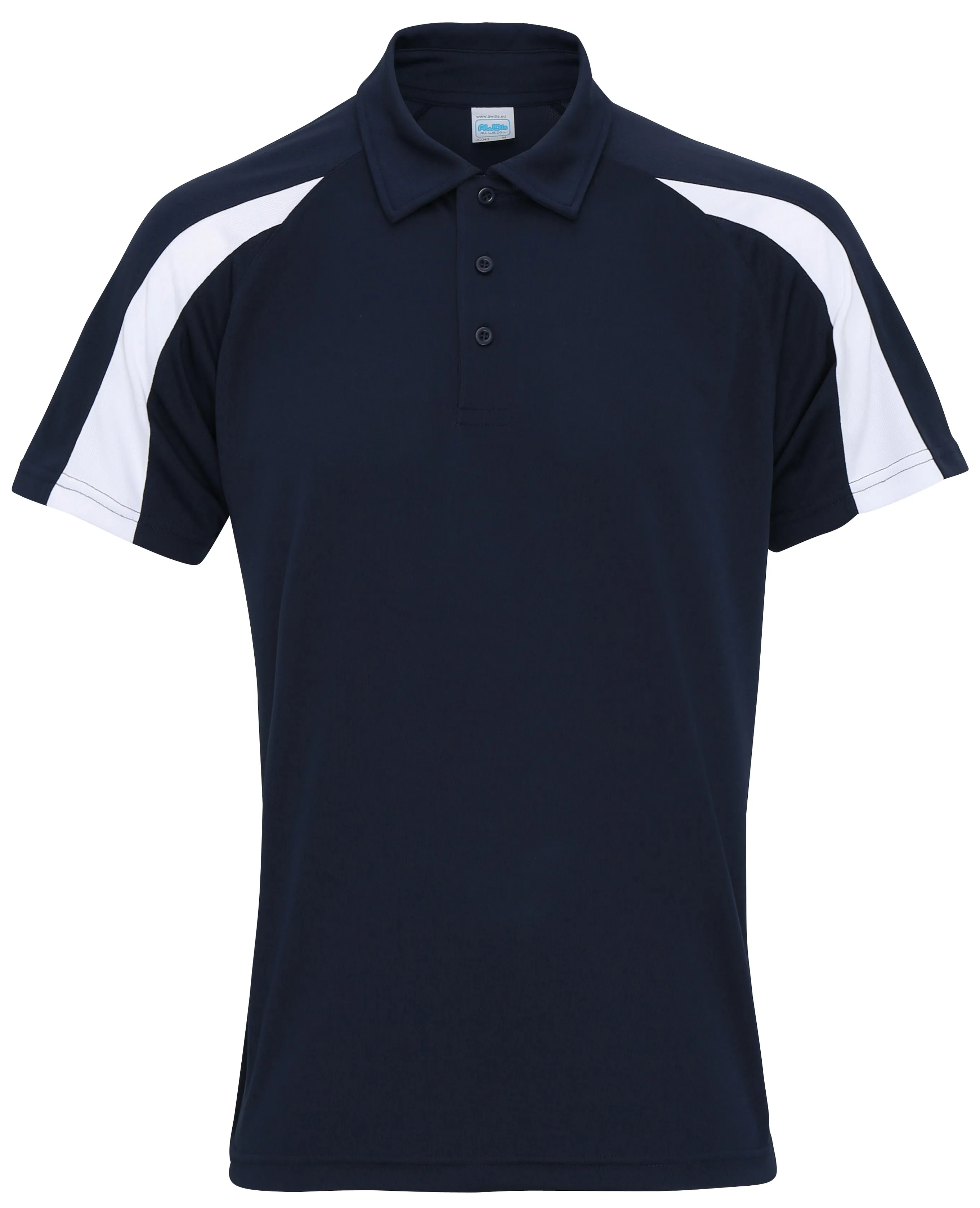 Contrast Jersey Polo