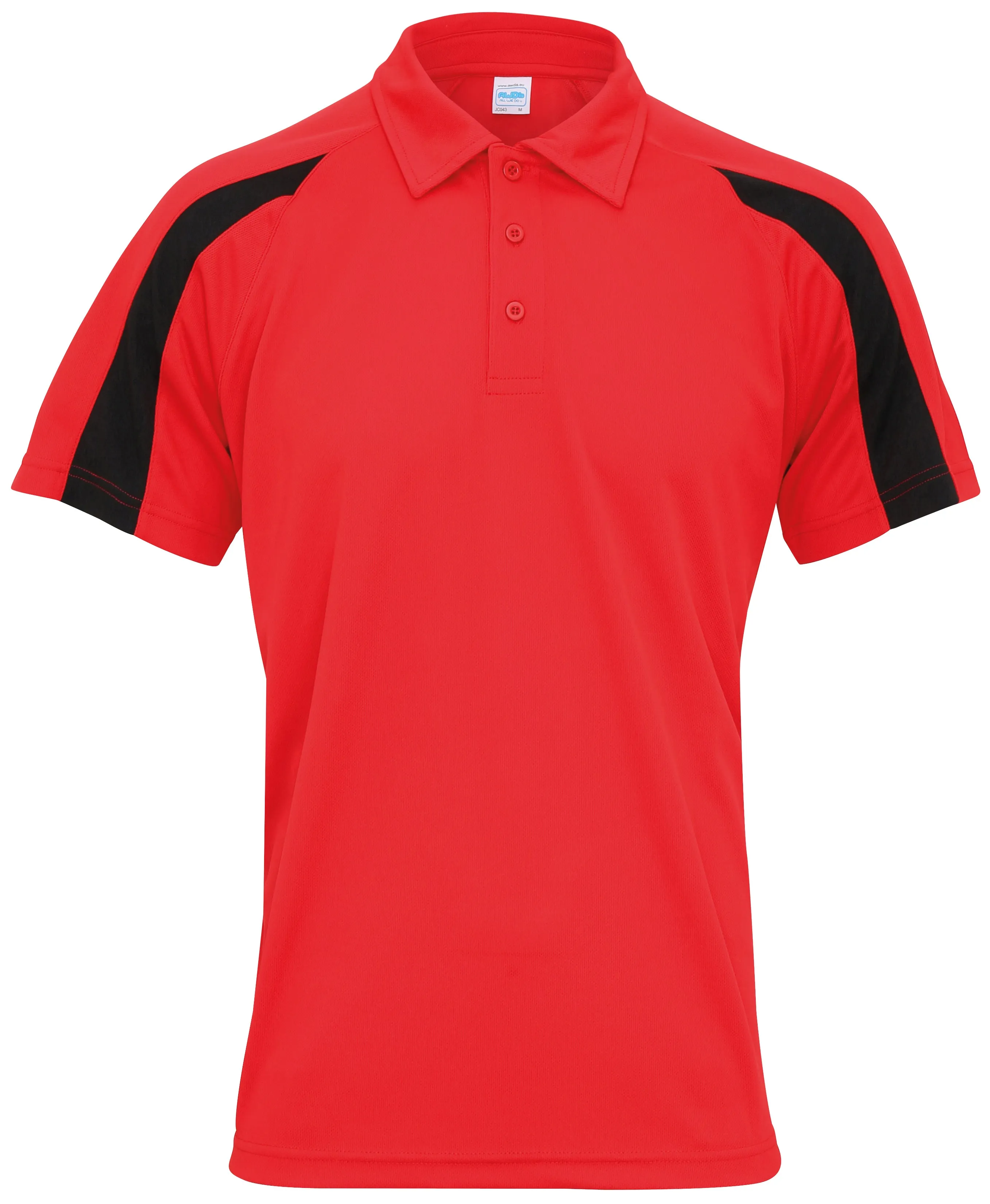 Contrast Jersey Polo