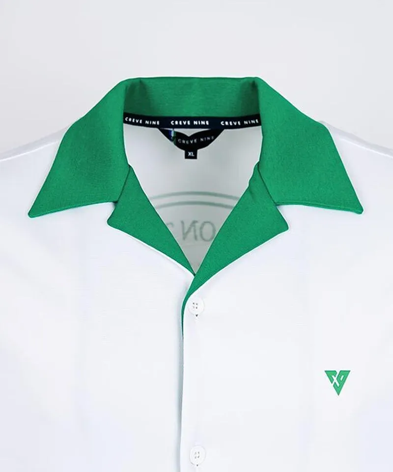 CREVE NINE: Men's Retro Button-Up Shirt - 2 Colors