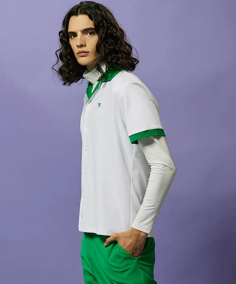 CREVE NINE: Men's Retro Button-Up Shirt - 2 Colors