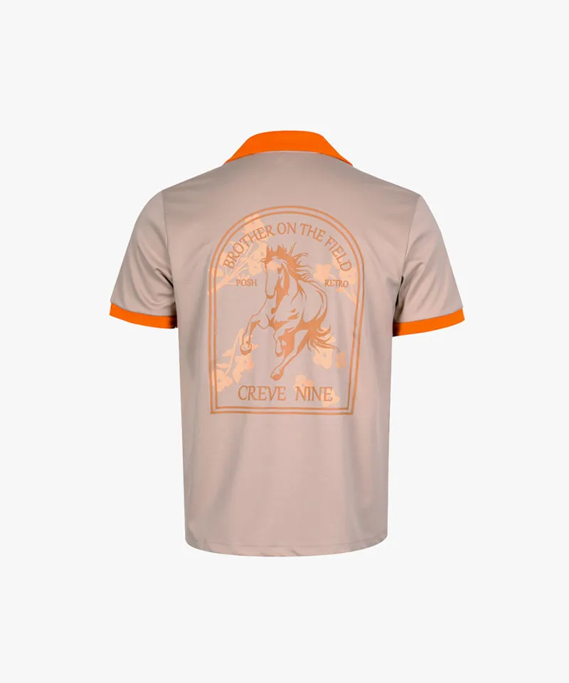 CREVE NINE: Men's Retro Button-Up Shirt - 2 Colors