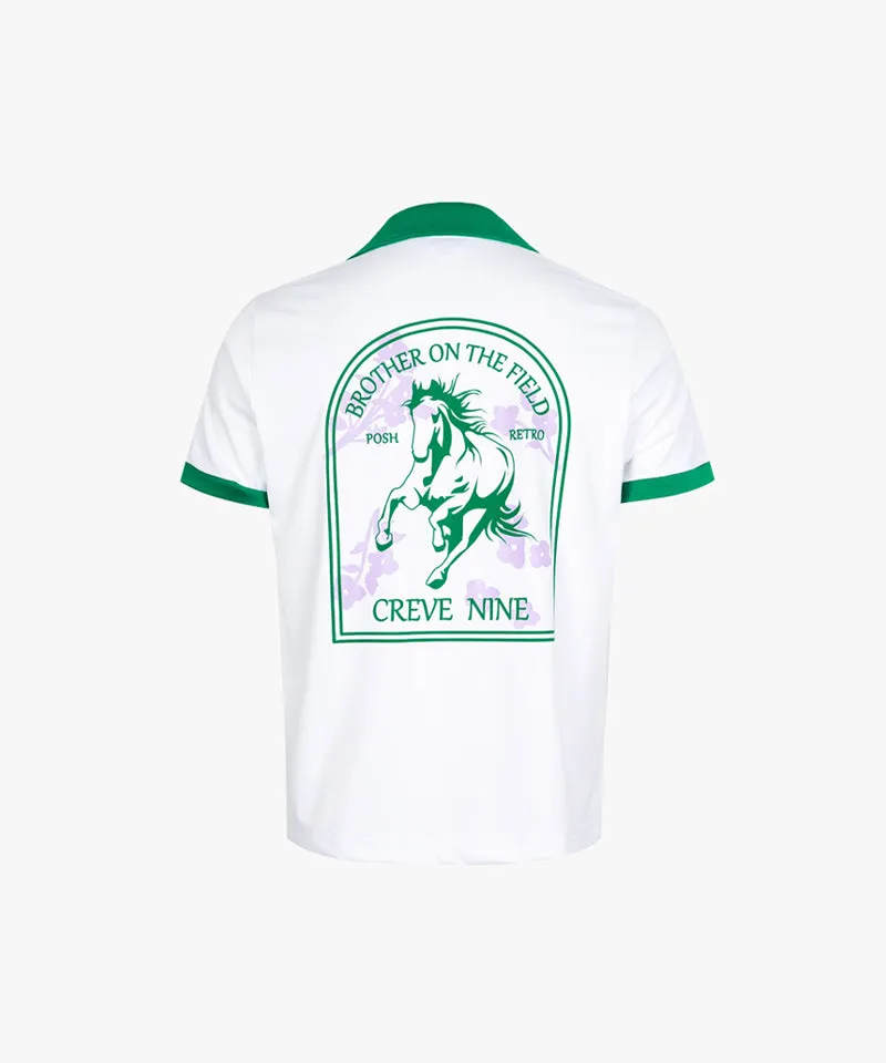 CREVE NINE: Men's Retro Button-Up Shirt - 2 Colors