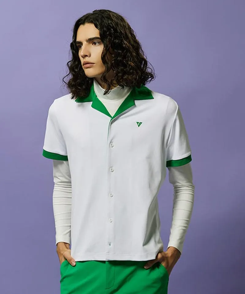 CREVE NINE: Men's Retro Button-Up Shirt - 2 Colors