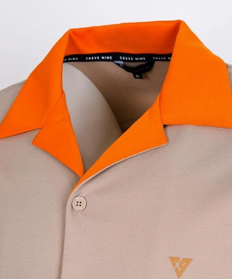 CREVE NINE: Men's Retro Button-Up Shirt - 2 Colors