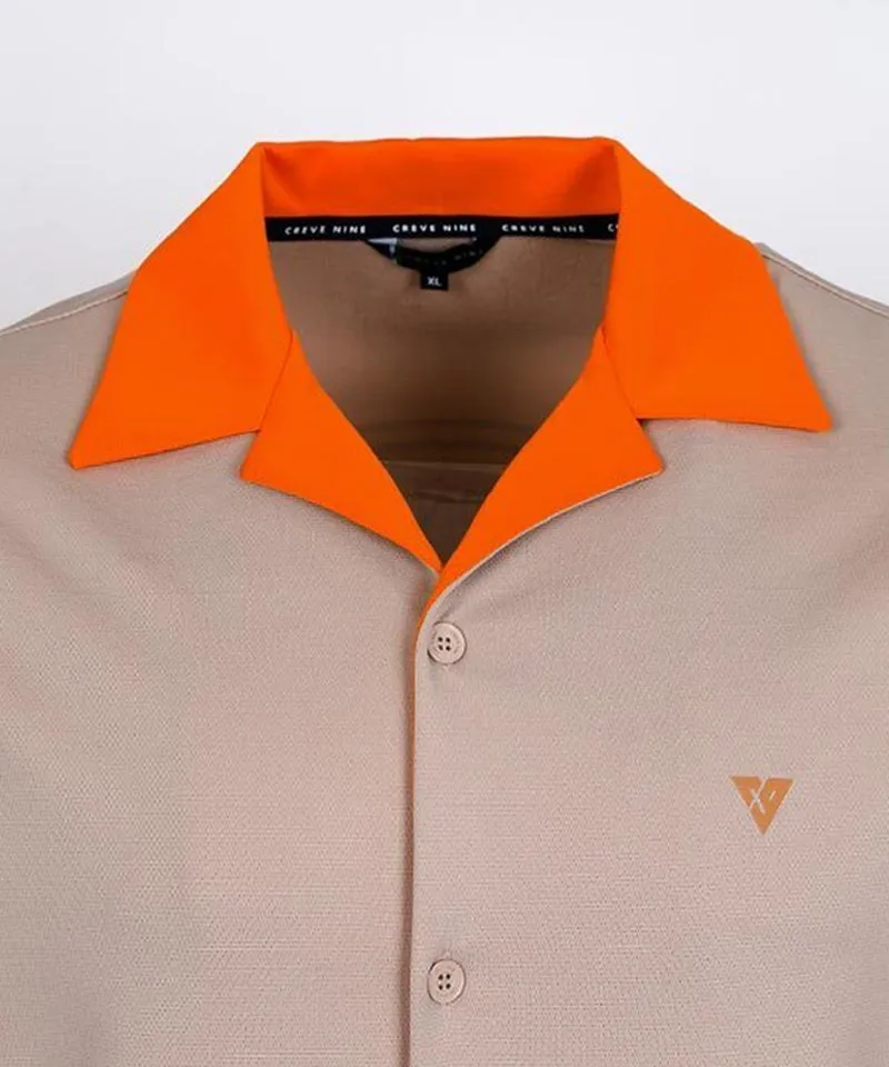 CREVE NINE: Men's Retro Button-Up Shirt - 2 Colors