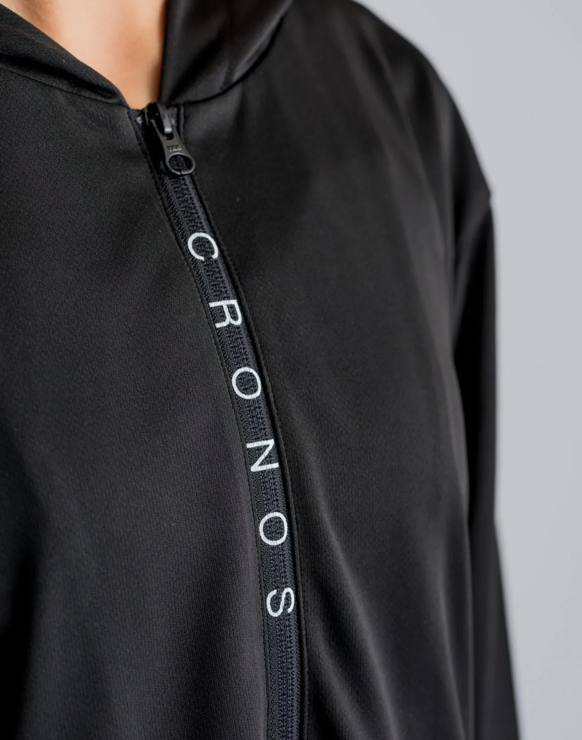 CRONOS WOMEN OUTDOOR UV CUT HOODIE【BLACK】