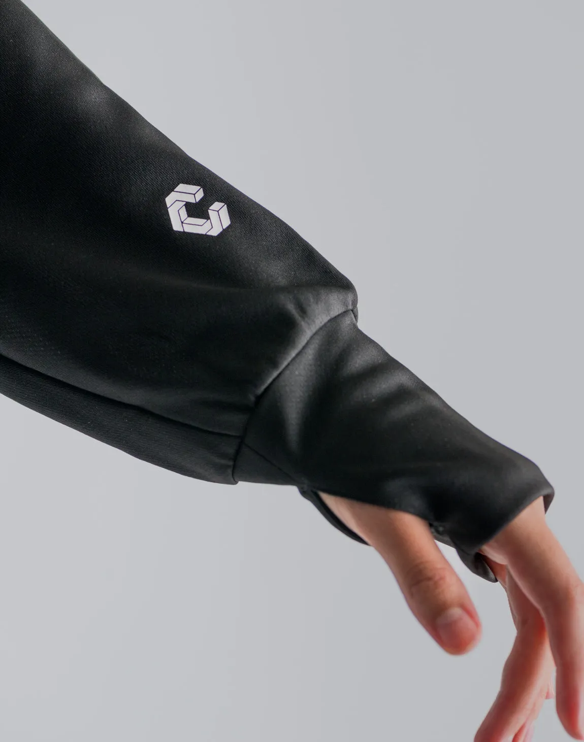 CRONOS WOMEN OUTDOOR UV CUT HOODIE【BLACK】