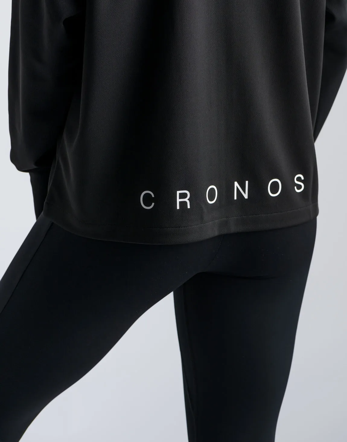 CRONOS WOMEN OUTDOOR UV CUT HOODIE【BLACK】