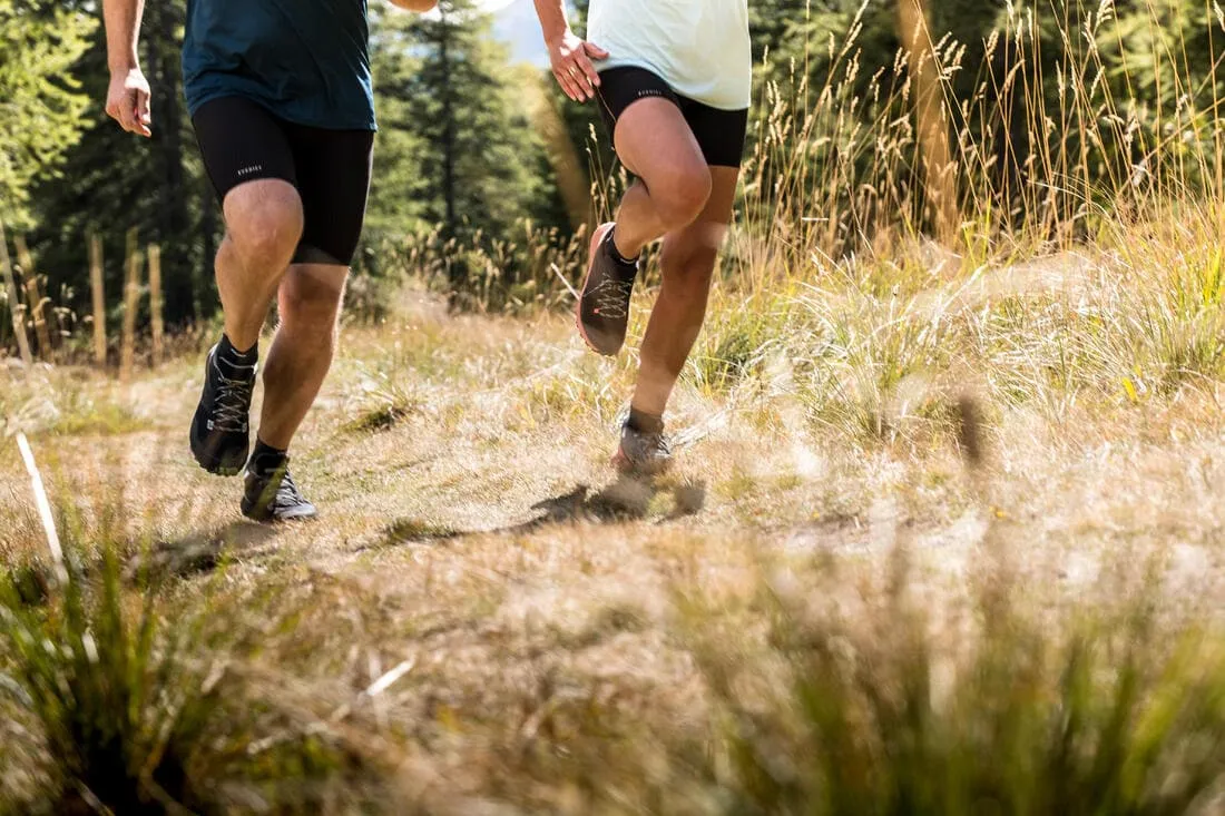 CUISSARD DE TRAIL RUNNING EMBOSS FEMME NOIR BRONZE