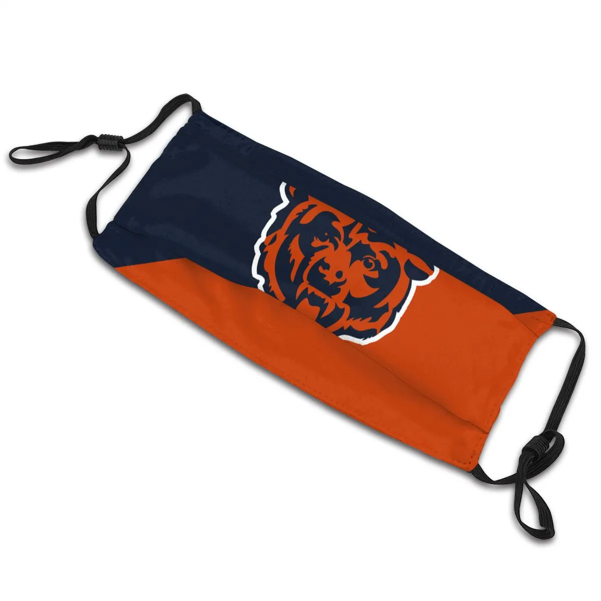 Custom Football Personalized Chicago Bears Dust Face Mask With Filters PM 2.5