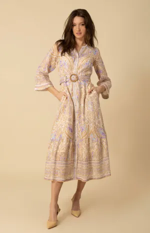 DAVINA LINEN DRESS