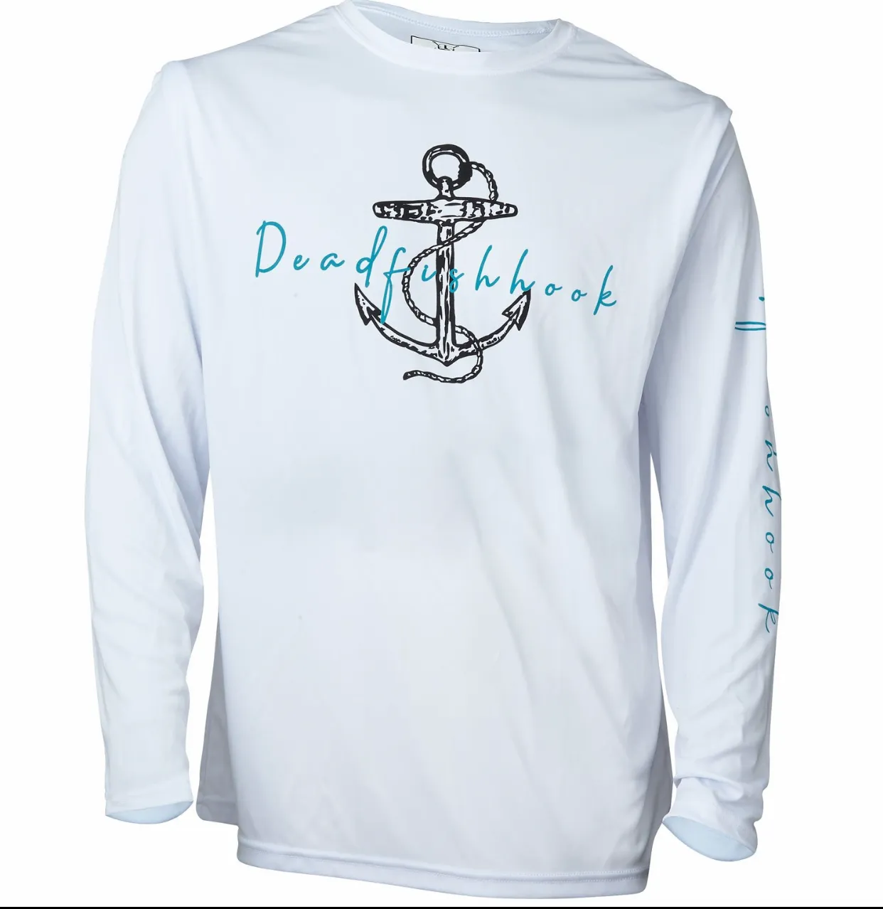 Dead Fish Hook Anchor Long Sleeve Shirt