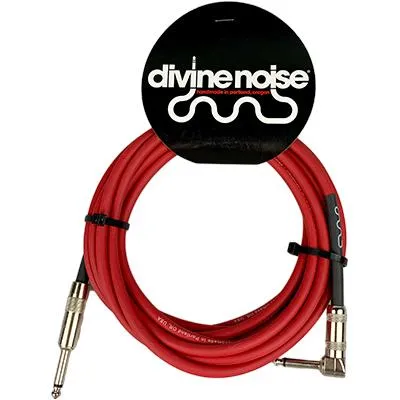 DIVINE NOISE Straight Cable - 15ft ST-RA - RED