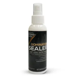 DOMINATOR STONE  GLOSS - Wet Look Satin Finish Stone Sealer and Clay Brick Sealer