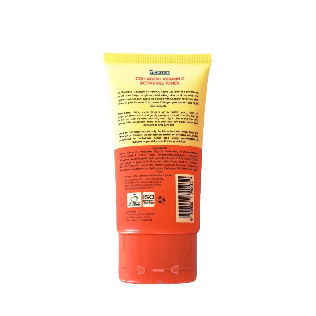 Dr. Sensitive Collagen & Vitamin C Active Gel Toner 50ml