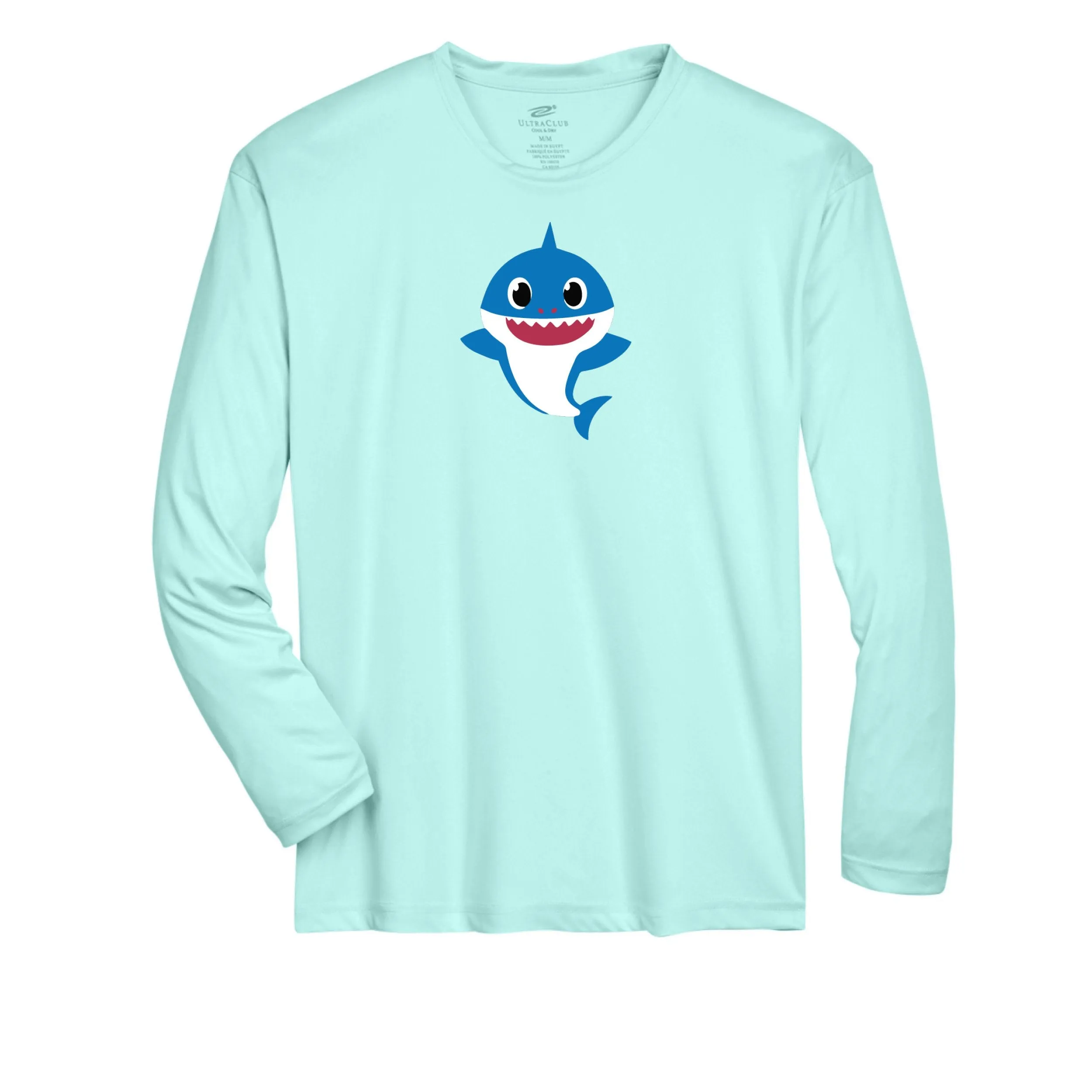 Dri-Fit Long Sleeve Shirts Baby Shark