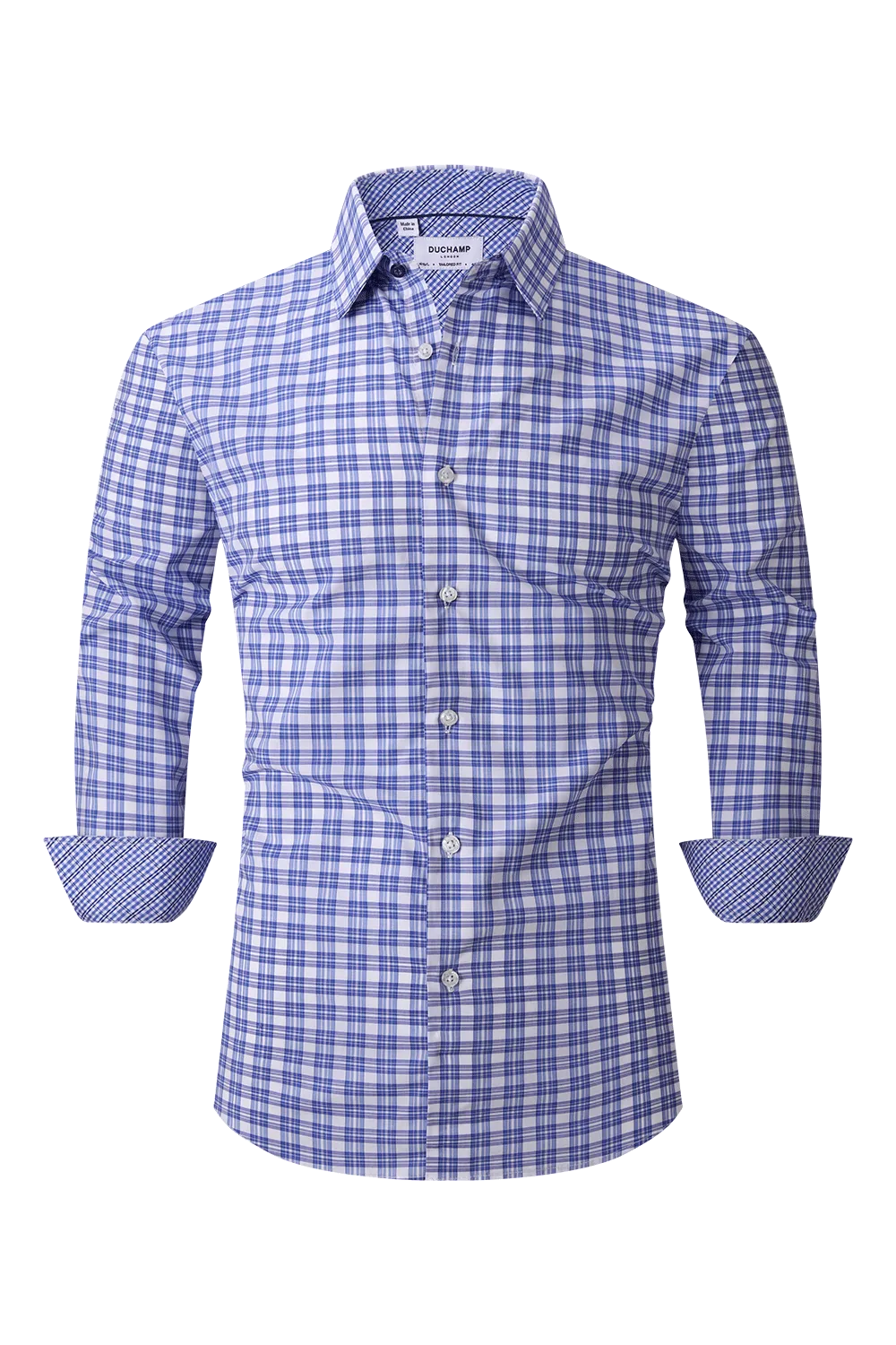 Duchamp London Check Dress Shirt