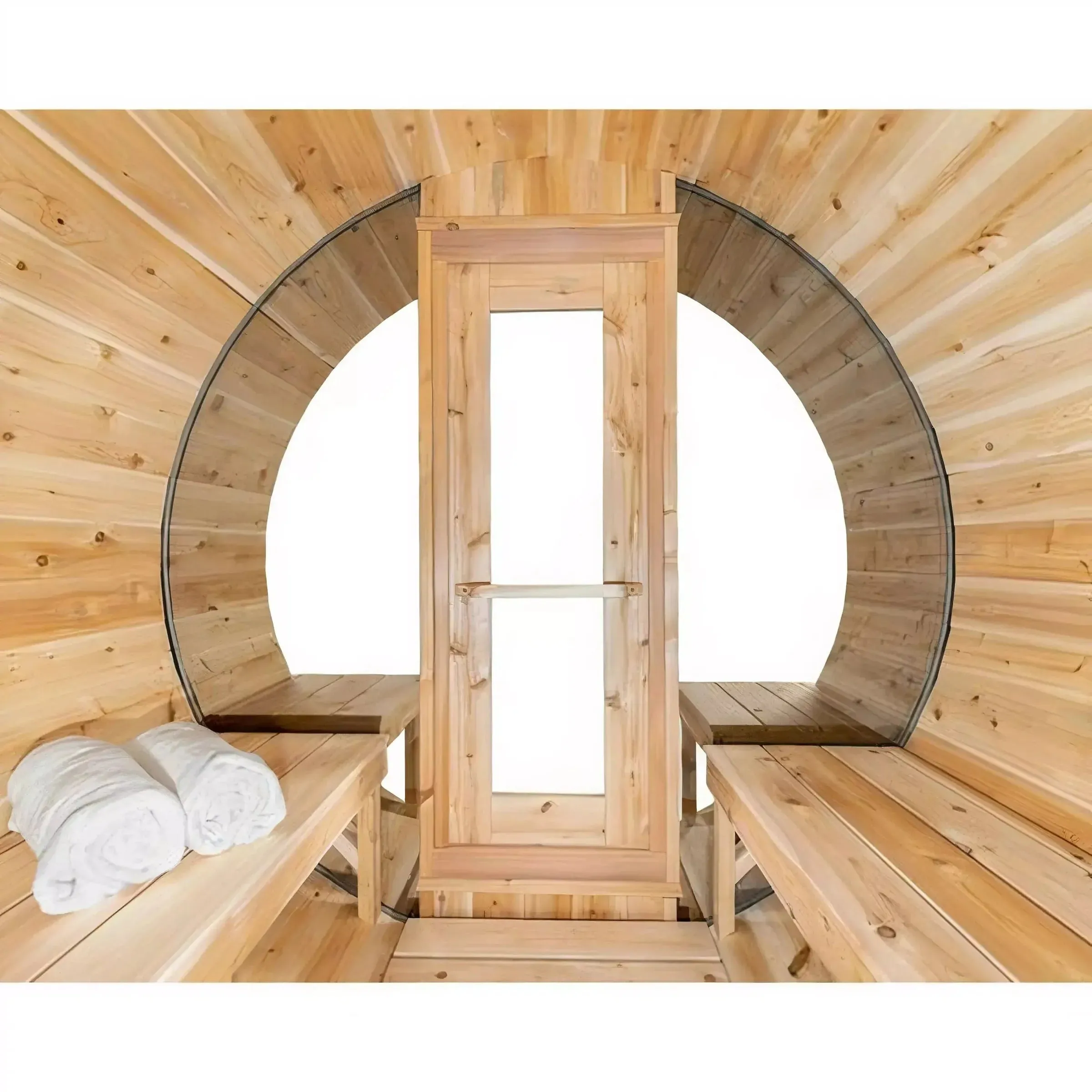 Dundalk CT Tranquility MP Barrel 6 Person Sauna | Electric Heater