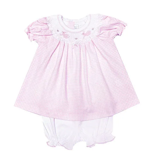 Easter Bunny Girl Bishop Dress