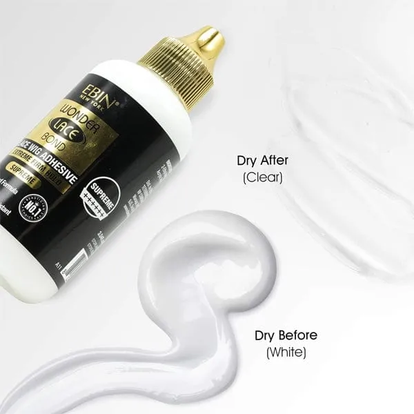 EBIN WONDER LACE BOND WATERPROOF ADHESIVE - SUPREME(BLACK) -1.15OZ - (C)