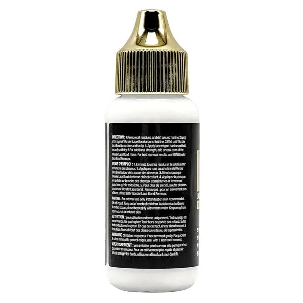 EBIN WONDER LACE BOND WATERPROOF ADHESIVE - SUPREME(BLACK) -1.15OZ - (C)
