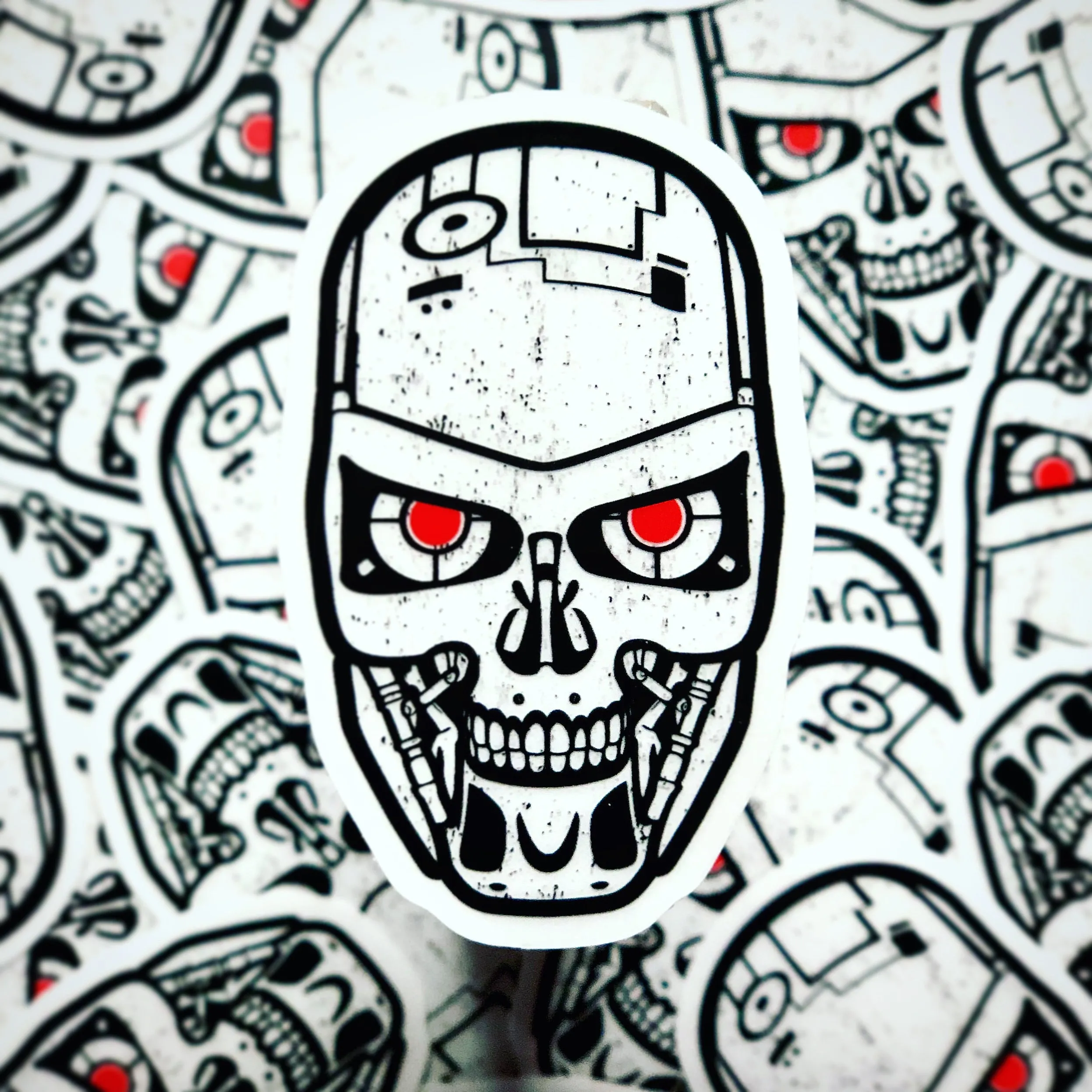Endoskeleton Sticker