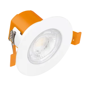 Enlite FD1/CS 230V 6W LED IP65 Fixed Dimmable CCT Fire Rated Downlight White 3000K/4000K/6500K