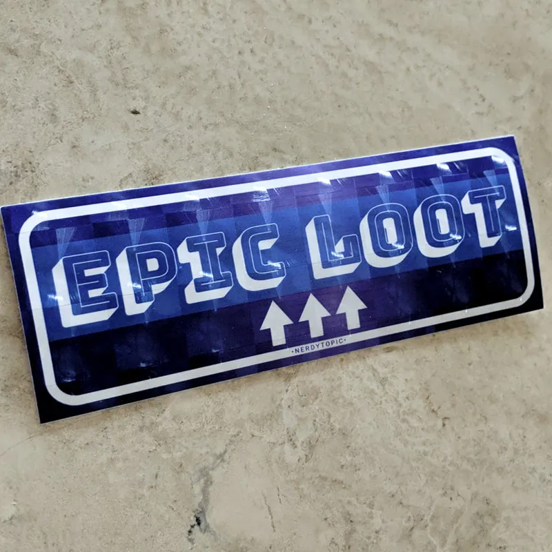 Epic Loot Sticker