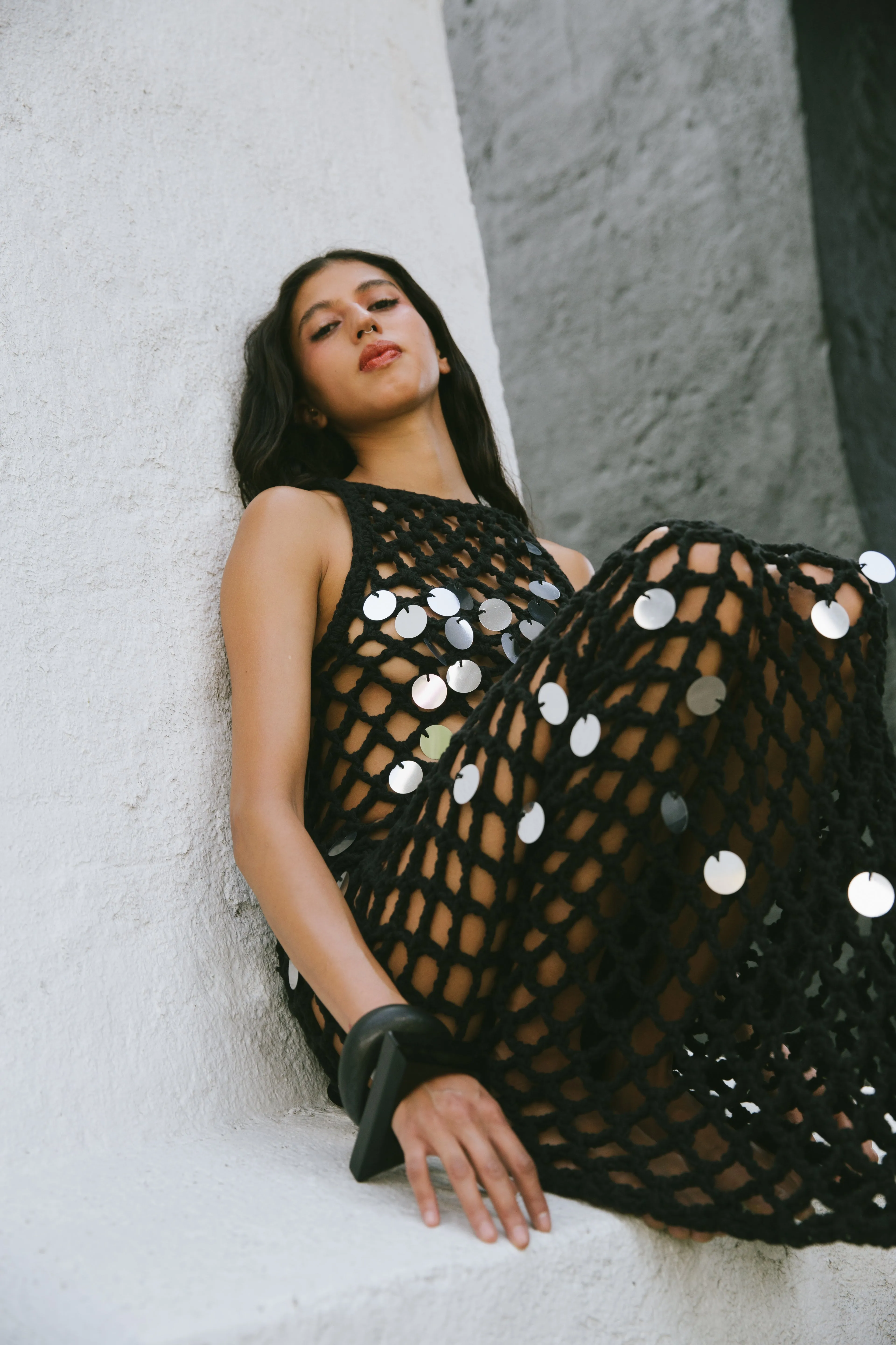 ESTUDIO 54 DRESS / BLACK