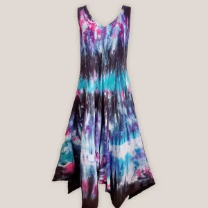 Ethereal Tie Dye Dress